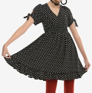 Skull & Dots Hottopic Dress [Small]